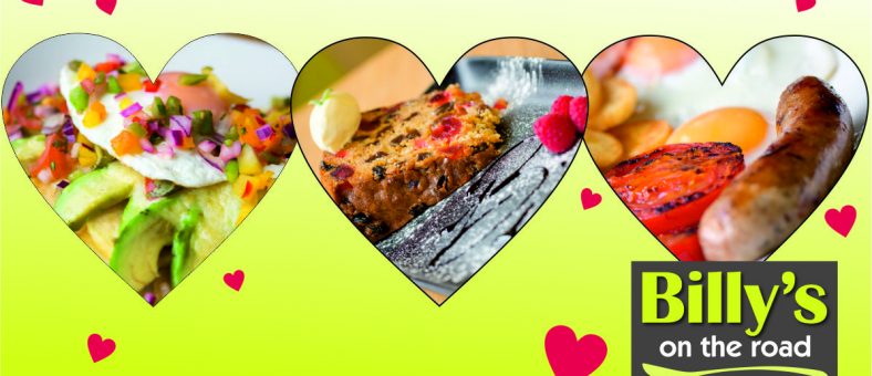 Share your love of Billy's and win a meal for two